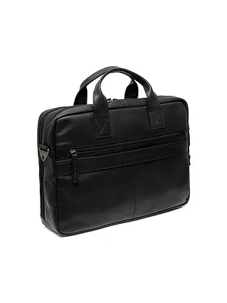 CHESTERFIELD | Sac en cuir - Sac pour ordinateur portable FRAZER | schwarz